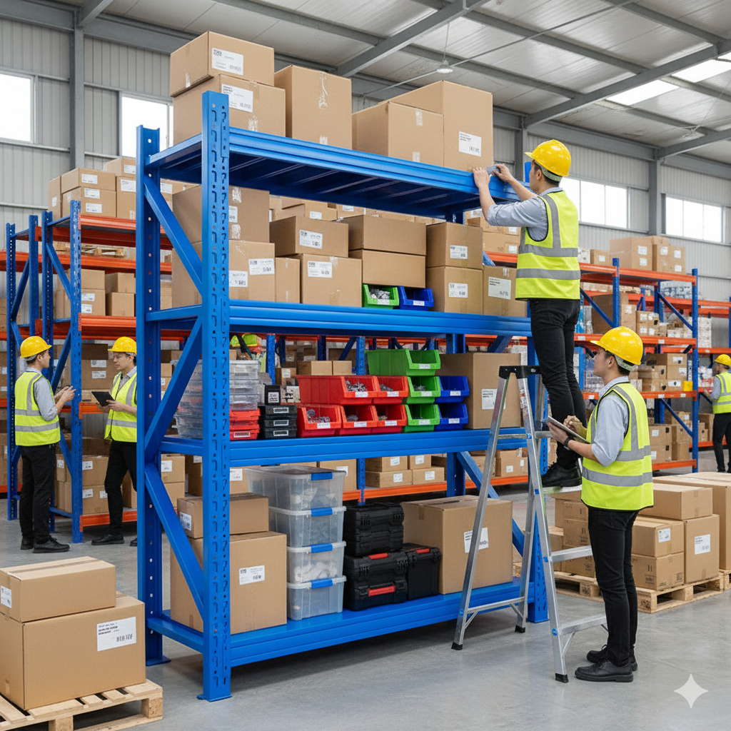 ชั้นวางเหล็ก