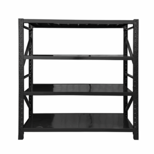 ชั้นวางของเหล็ก 4ชั้น สีดำ