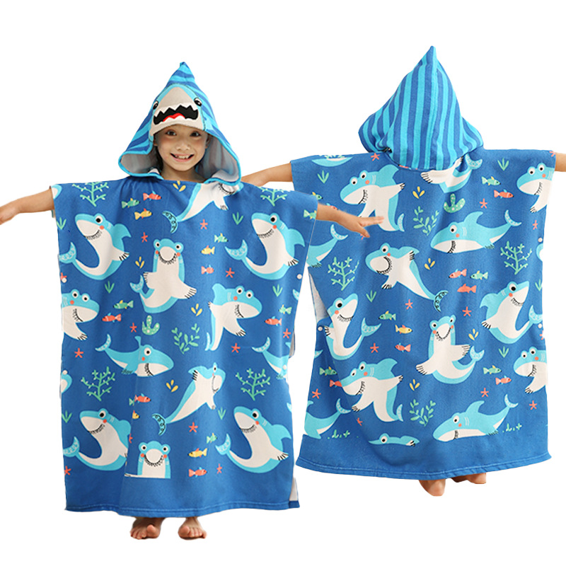 ผ้าขนหนูเด็ก ผ้าเช็ดตัวเด็ก ผ้าเช็คตัวแบบมีฮู้ด Towel Hoood New collection เสื้อคลุมว่ายน้ำเด็ก ผ้าคลุมอาบน้ำเด็ก